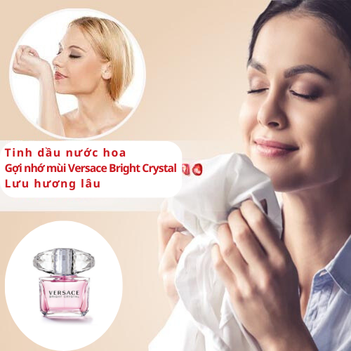 Tinh dầu nước hoa Versace Bright Crystal 