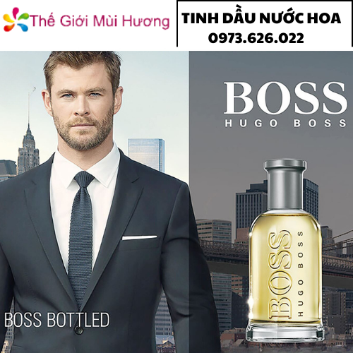 Tinh dầu nước hoa Hugo Boss Bottled