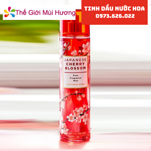 Tinh dầu nước hoa Bath&Body Works Japanese CherryBlossom