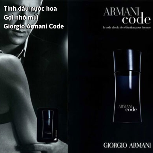 Tinh dầu nước hoa Giorgio Armani Code