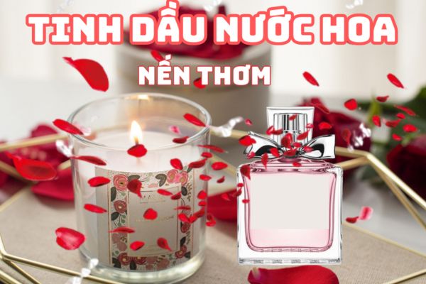 Tinh dầu nước hoa làm nến thơm