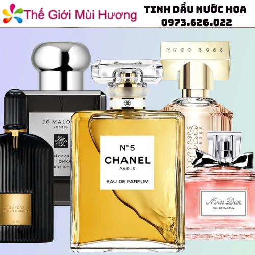 Tinh dầu nước hoa sản xuất mỹ phẩm