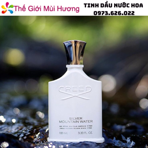 Tinh dầu nước hoa Creed Silver Mountain Water