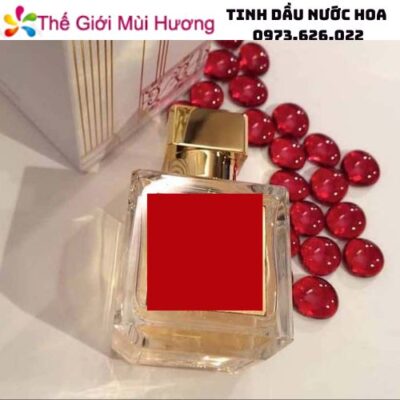 Tinh dầu nước hoa baccarat 540