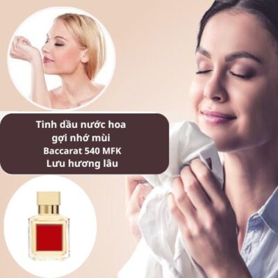 Tinh dầu nước hoa baccarat 540